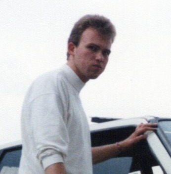 Ich mit 24 Jahren. Wir waren da wohl mit dem Auto unterwegs.